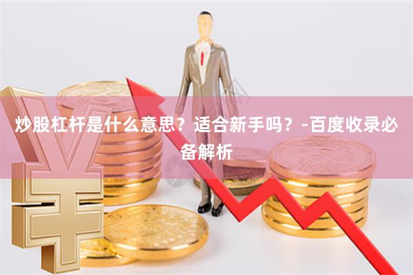 炒股杠杆是什么意思？适合新手吗？-百度收录必备解析